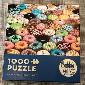 SOLD Cobble Hill Donut Puzzle, 1000 pieces